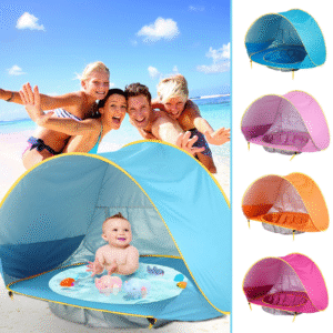 Baby Beach Tent – UV-Protective Pop-Up Sun Shelter for Kids