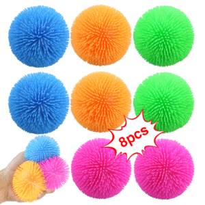 8-Pack Plush Squeeze Toys – Soft Stress Balls for Kids & Gifts